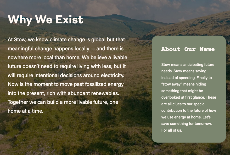 Stow Energy web copywriting sample 2 - about page.png