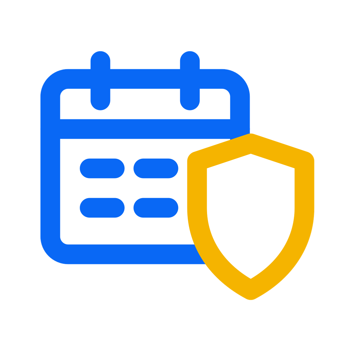 Calendar and shield icon representing Joe McCloskey’s insurance experience since 2011
