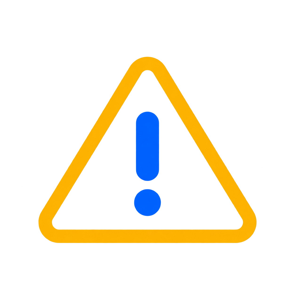 Warning icon: insurance policy changes require confirmation before they take effect
