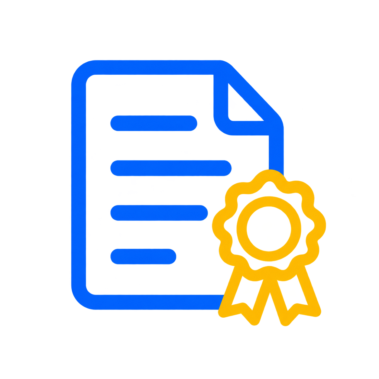Icon for requesting a certificate of insurance