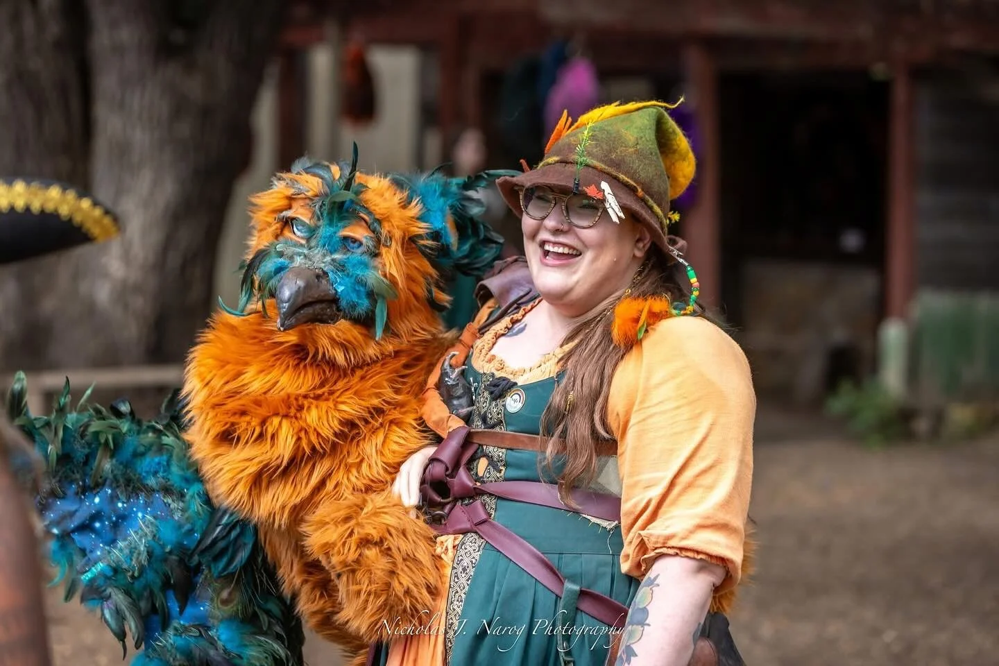 🌧️ The rain is but a blessing of the sky, and it shall not keep us away. ✨

Seek out Meabh and her beloved gryphon Finn, and you may find the keys to unlock your hopes and dreams amidst the rain&rsquo;s magic. 🌿

Only two weekends left too see us a