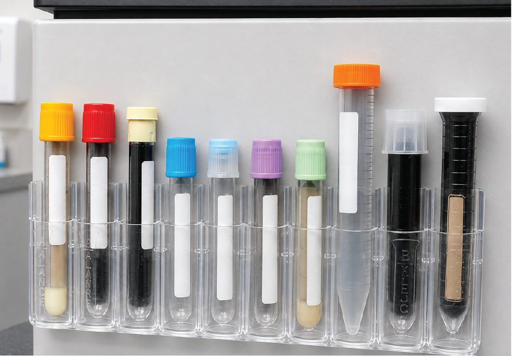 balance keeper balance tubes product mockup on centrifuge