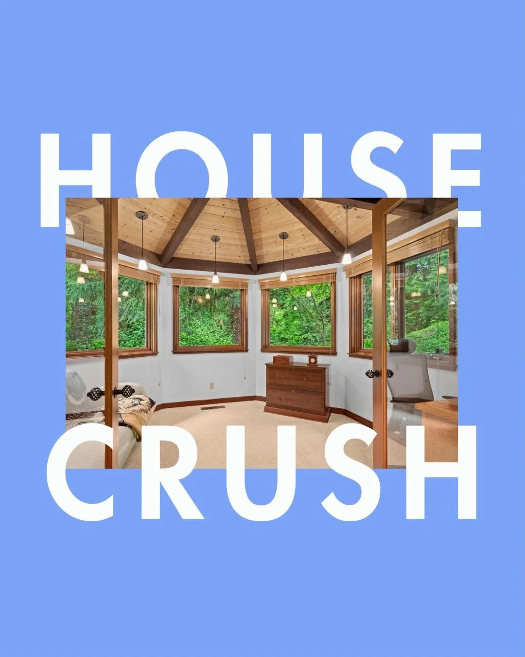 🌲CEDAR + STONE 🌲
I love all the natural elements in this home, so much wood and slate, PNW inside and out! 

~ From the listing ~
Beautifully sited with striking natural wood accents in quiet, private setting at the end of Radcliffe Court in covete