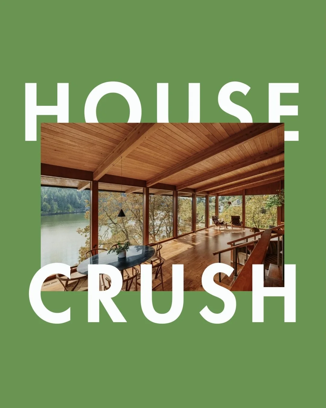 💎 DIAMOND POINT DREAMING 💎
This is truly a dream home. The wood, the stone, the architecture, the views, the trees, the waterfront. It&rsquo;s a perfect example of PNW mid-century modern architecture. 😍

~ From the listing ~
Originally designed in