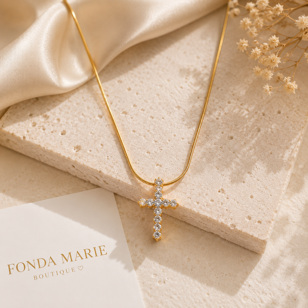Grace & Glow Cross Necklace