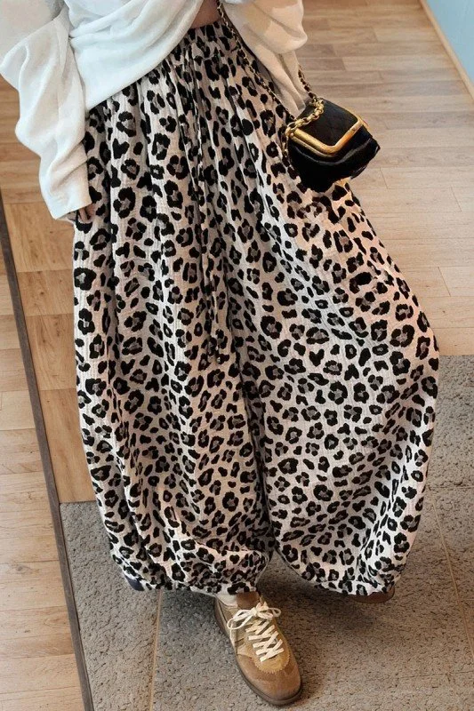 Wild Side Leopard Balloon Pants