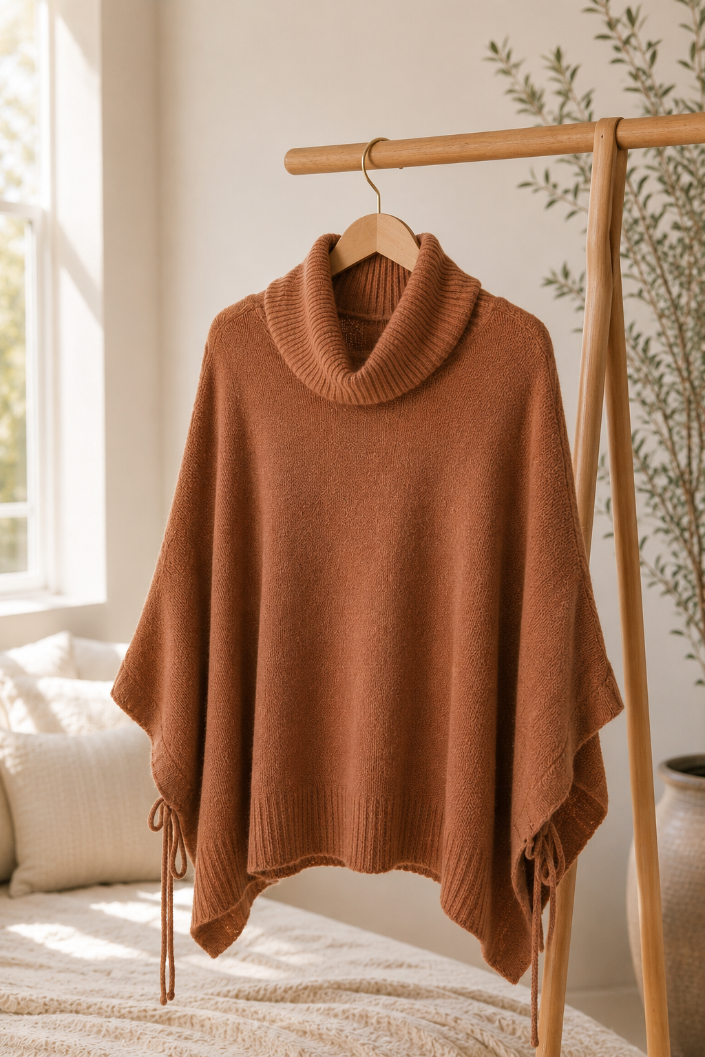 The Autumn Glow Poncho