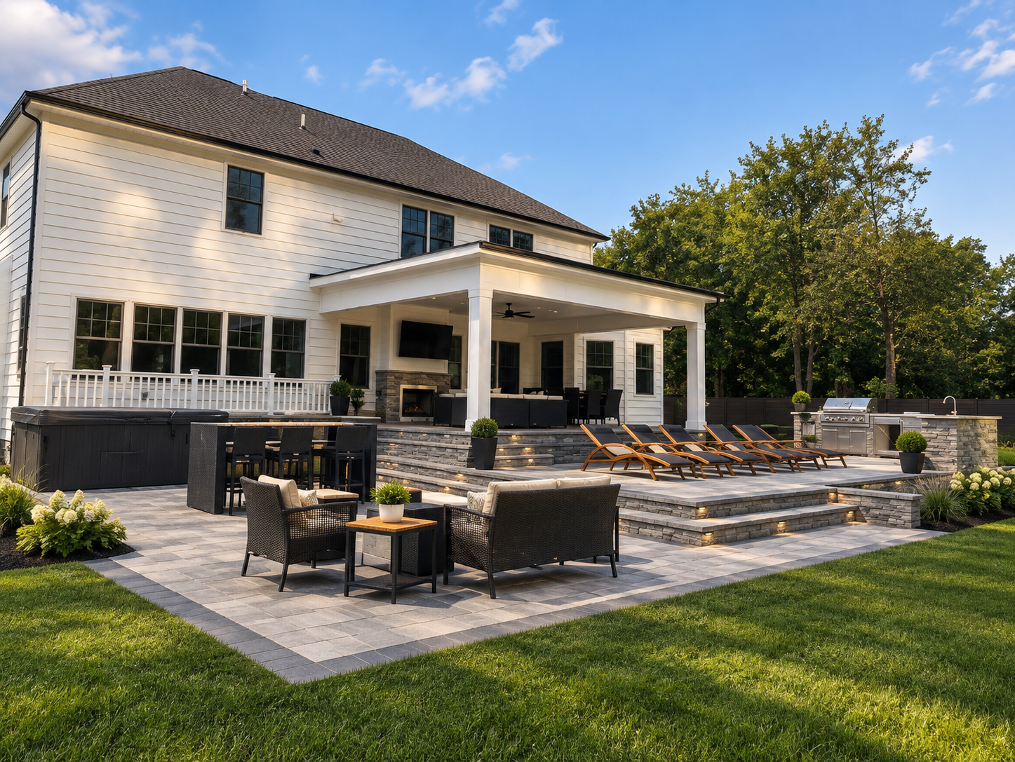 Multi-level Patio & Home Extension