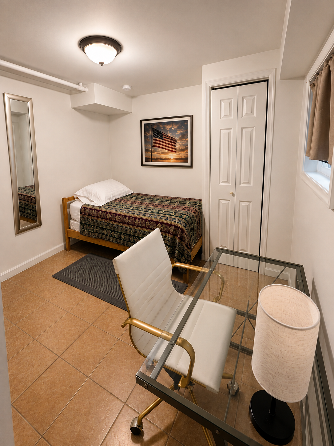 Walk-In English Basement Apartment (EBA) Room B3