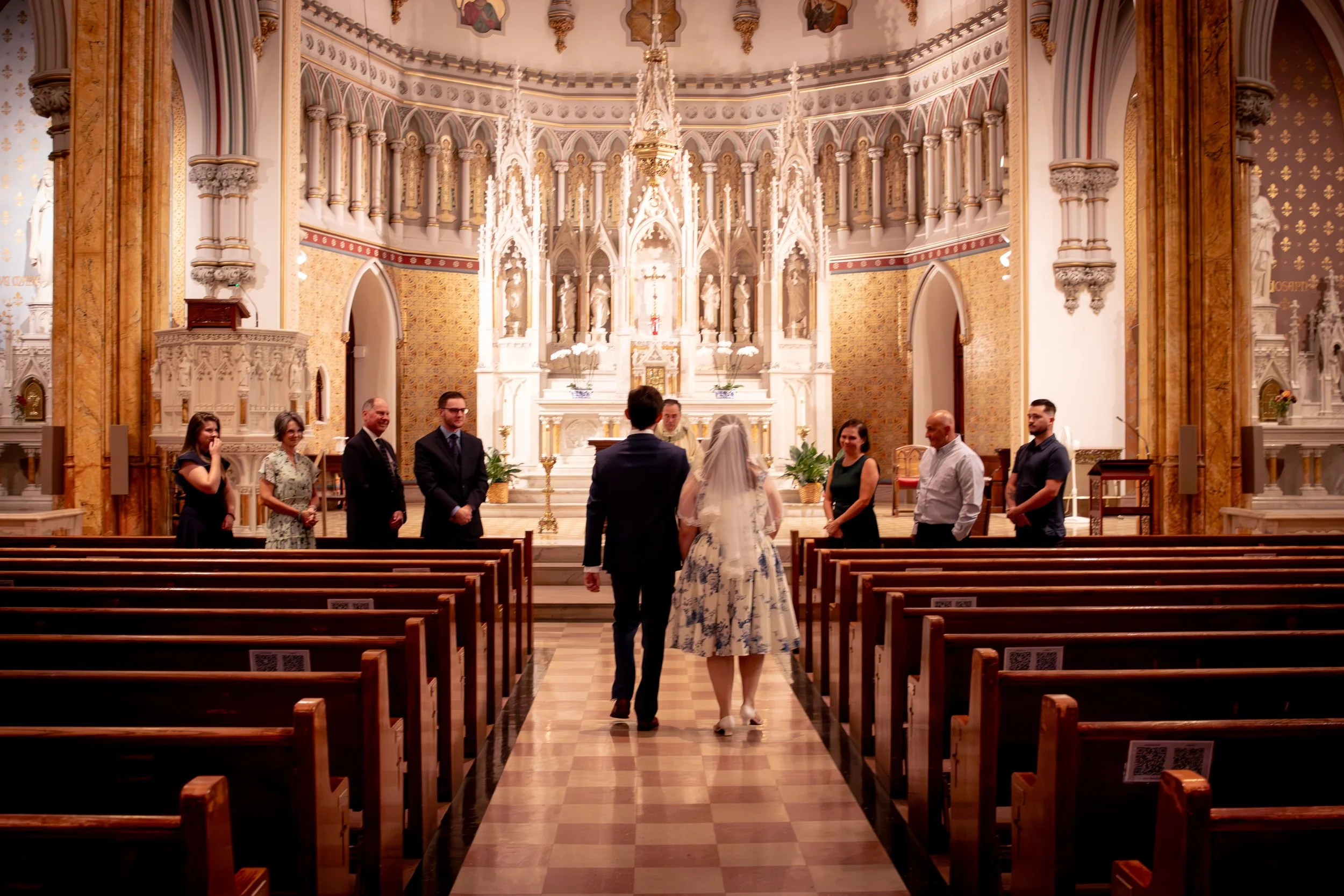 Intimate Church Ceremony in Park Slope | Kimberly and Devin
