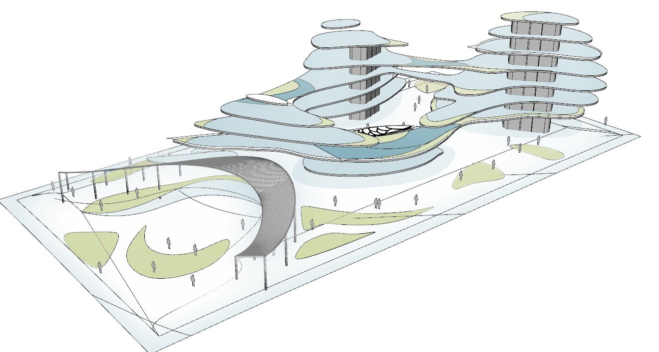 Zimaling Village Massing Diagram Render.jpg