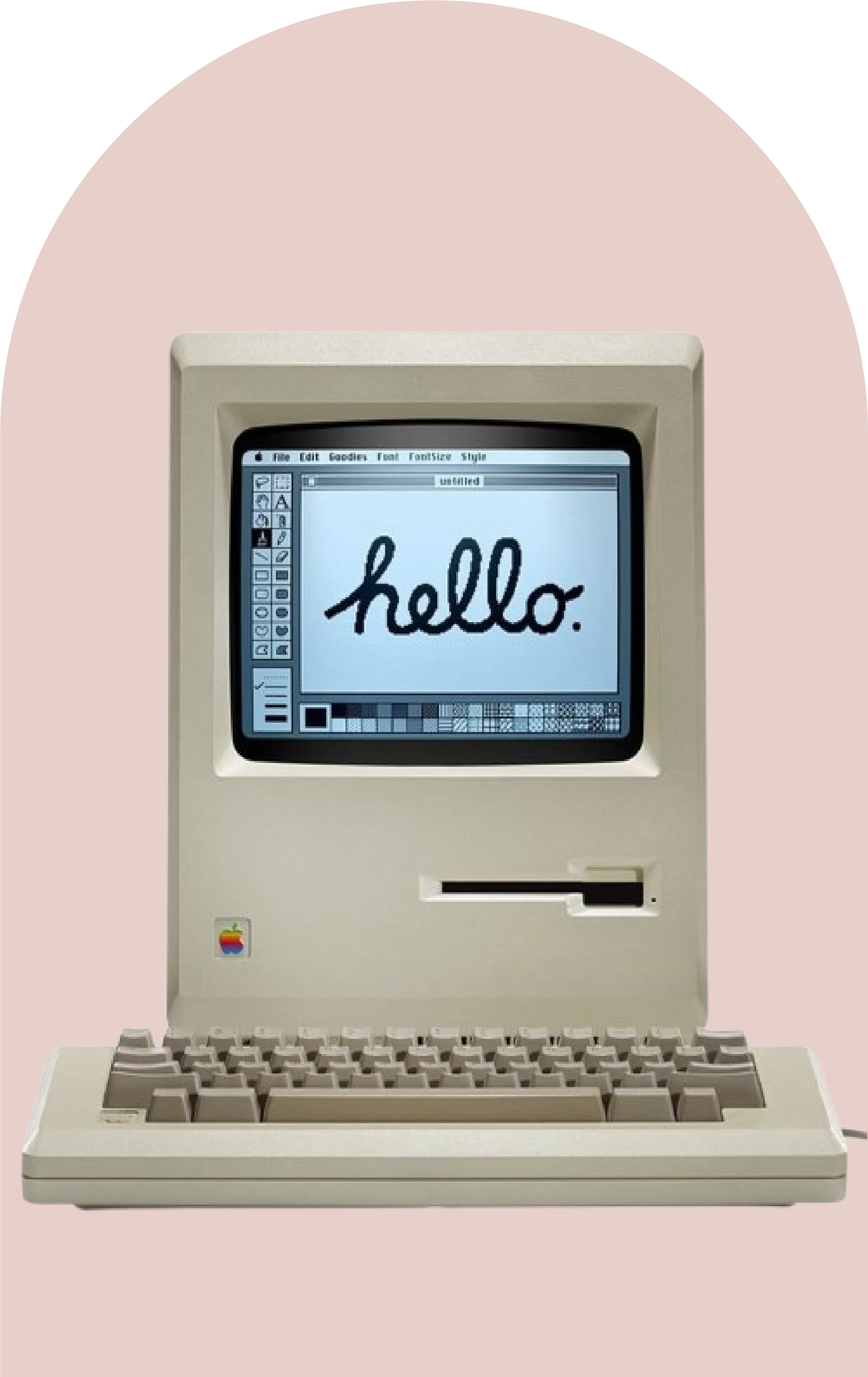 Learning on Mac in the 90's!