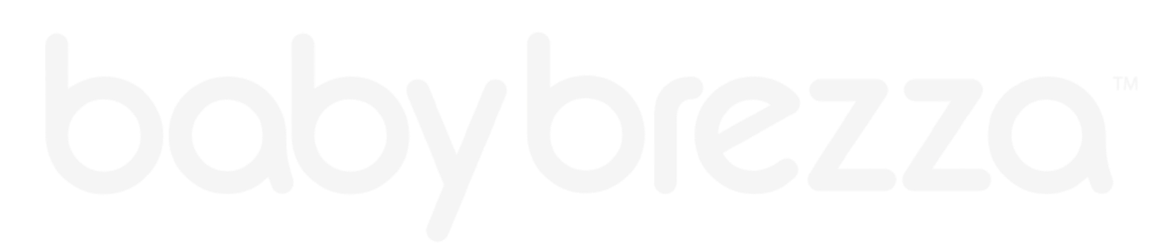 The babyborezza logo in white text on a black background.
