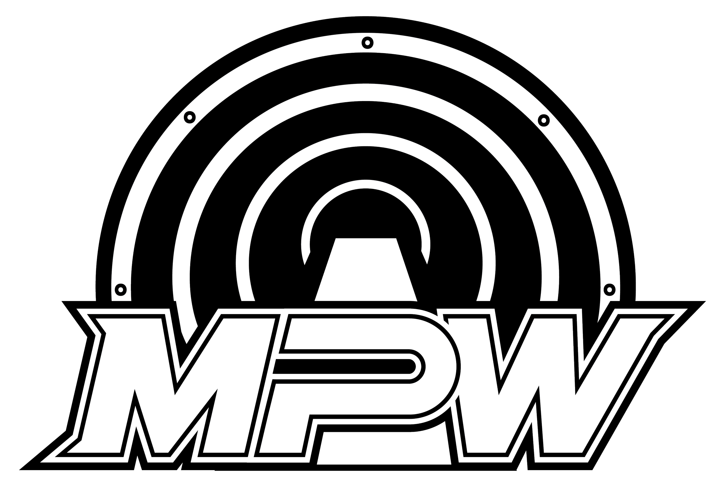McGinnis Pipeworks Logo Black and White