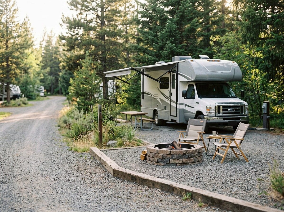 30/50 Amp RV Pull Thru Sites