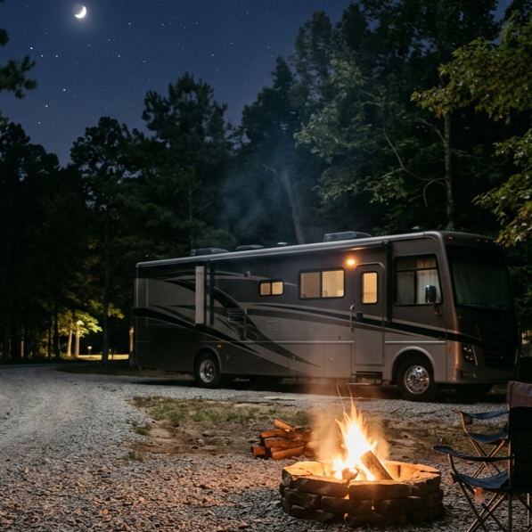 30/50-Amp RV Pull Thru Sites