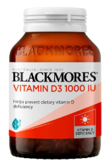 Blackmores Vitamin D3 1000iu Immune Capsules 200 Pack