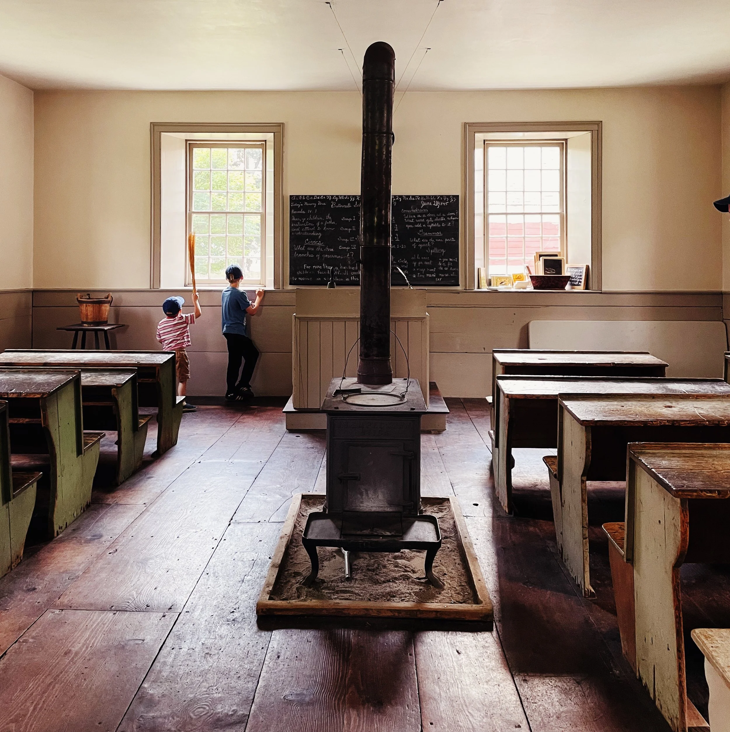 A Day in 1892 at Eight Square Schoolhouse