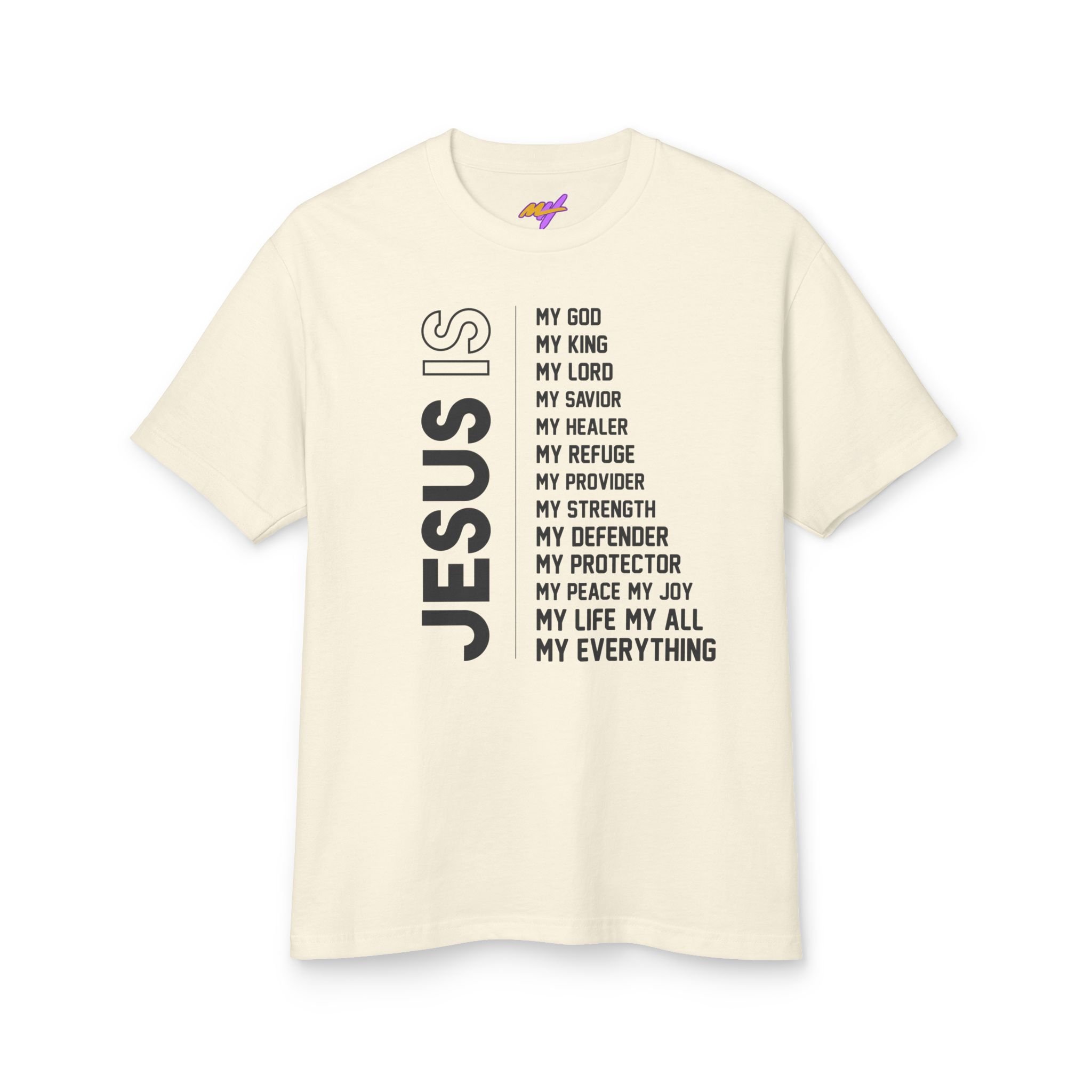 Jesus Is List Tee — Inspirational Christian Faith T-Shirt