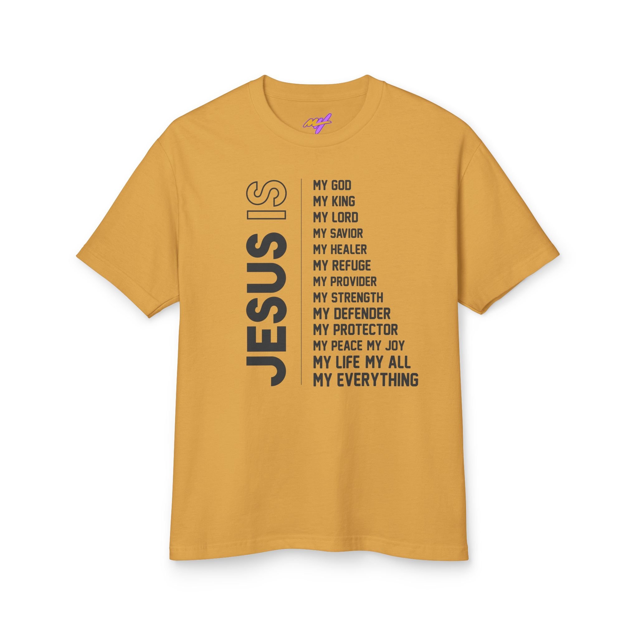 Jesus Is List Tee — Inspirational Christian Faith T-Shirt