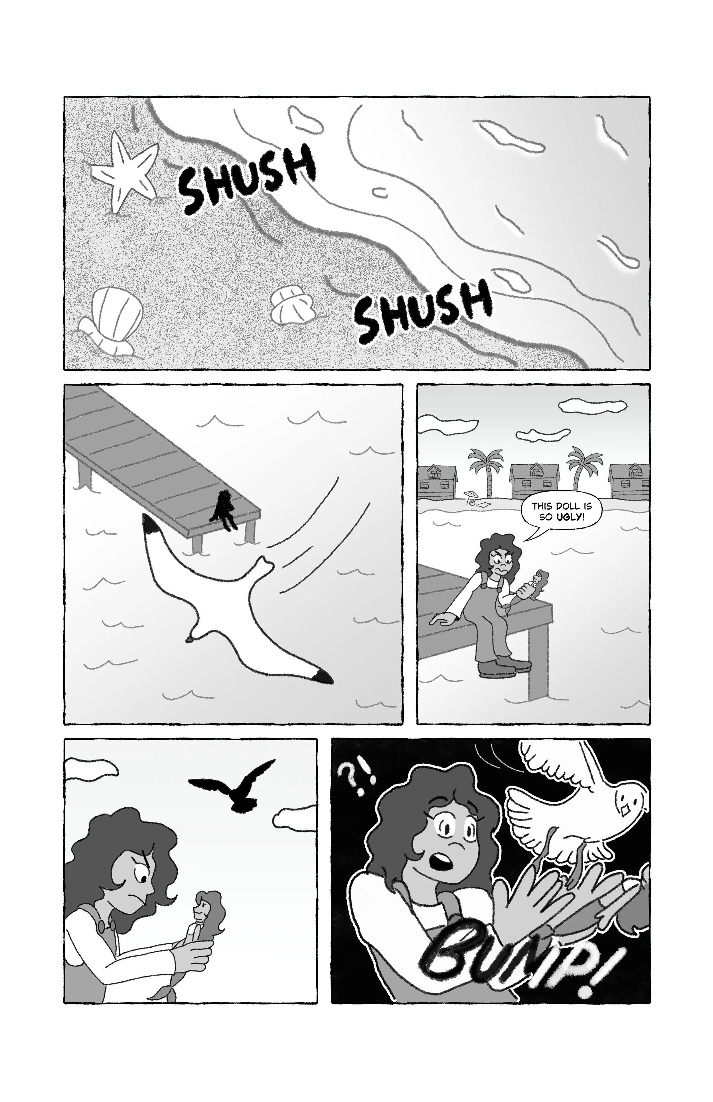 The Girl & the Mermaid - Page 1