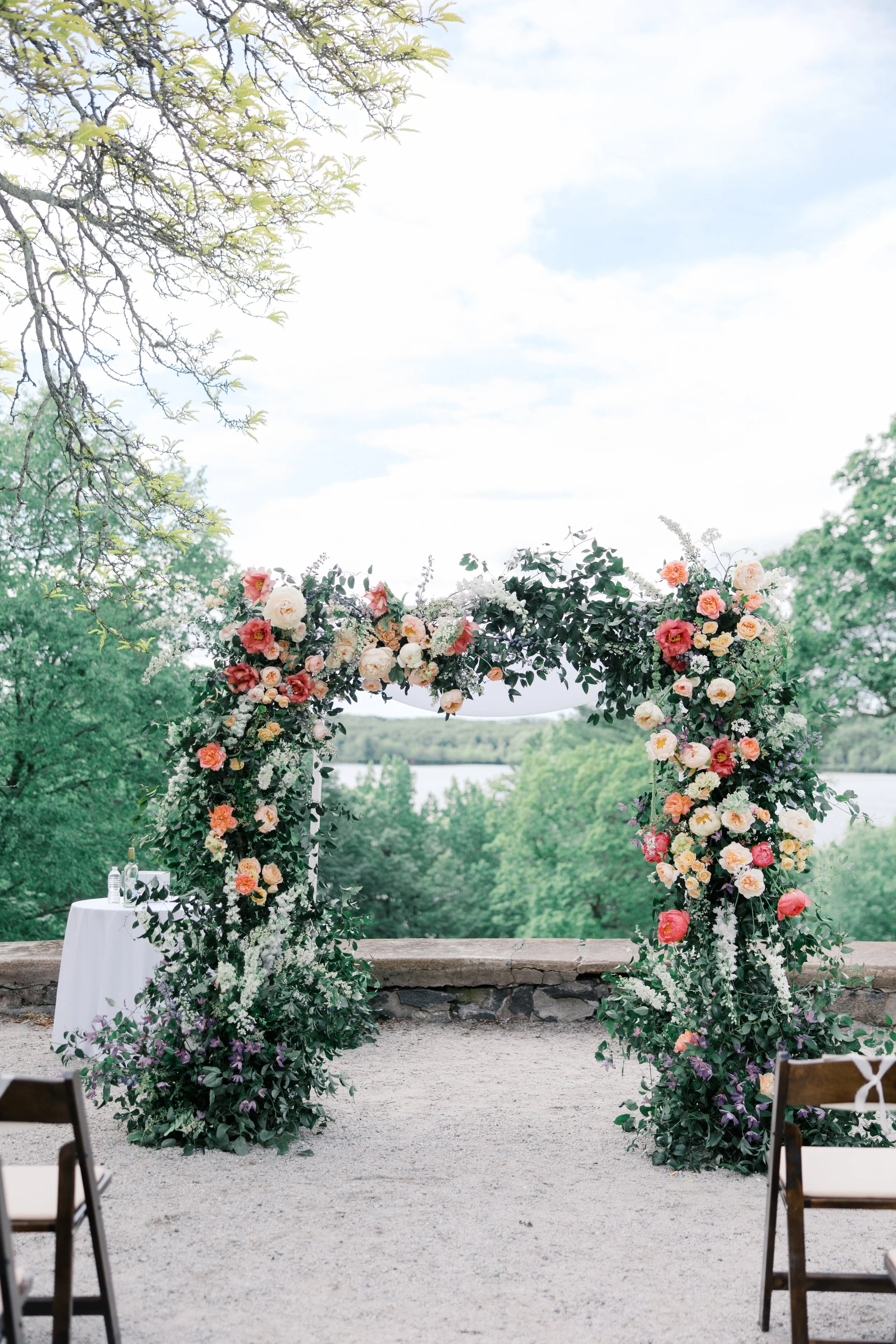 A sculpture park turned wedding venue