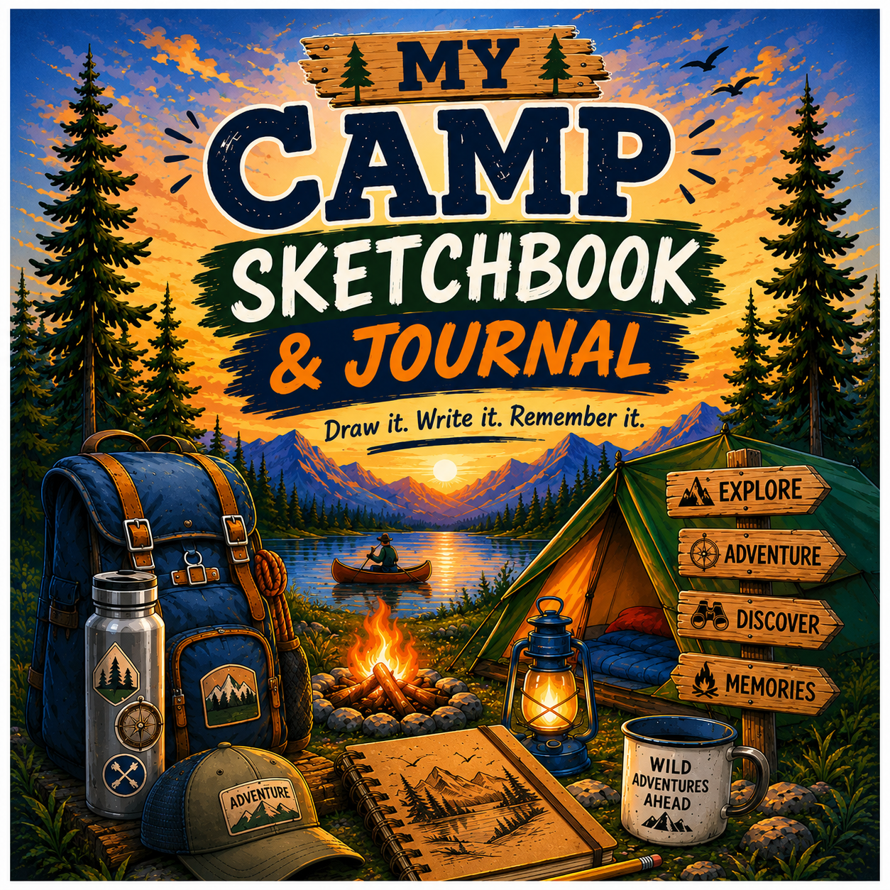 My Camp Sketchbook & Journal
