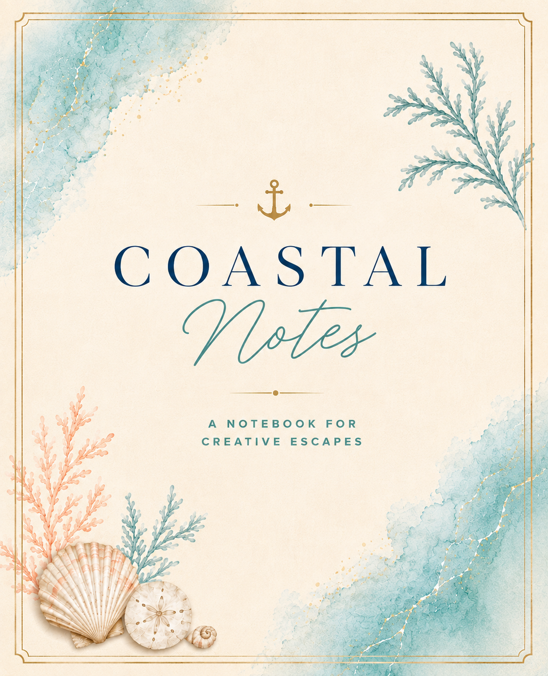 Coastal Notes- A Notebook for Creative Escapes