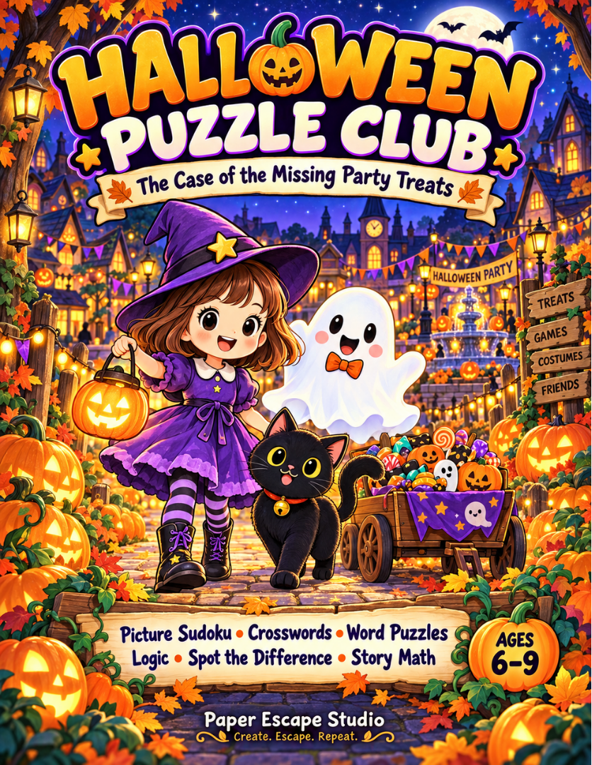 Halloween Puzzle Club