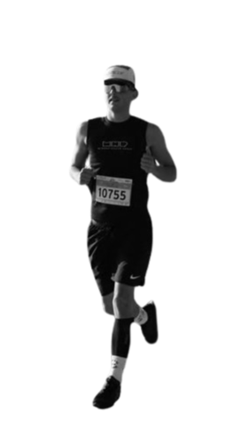 MHP runner participating in a race.