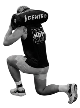 MHP athlete participating in hybrid-fitness competition.