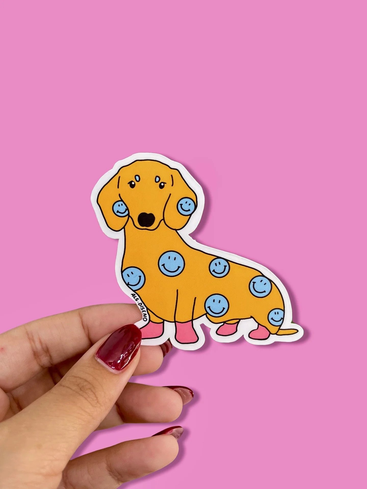 Weenie Dog Sticker
