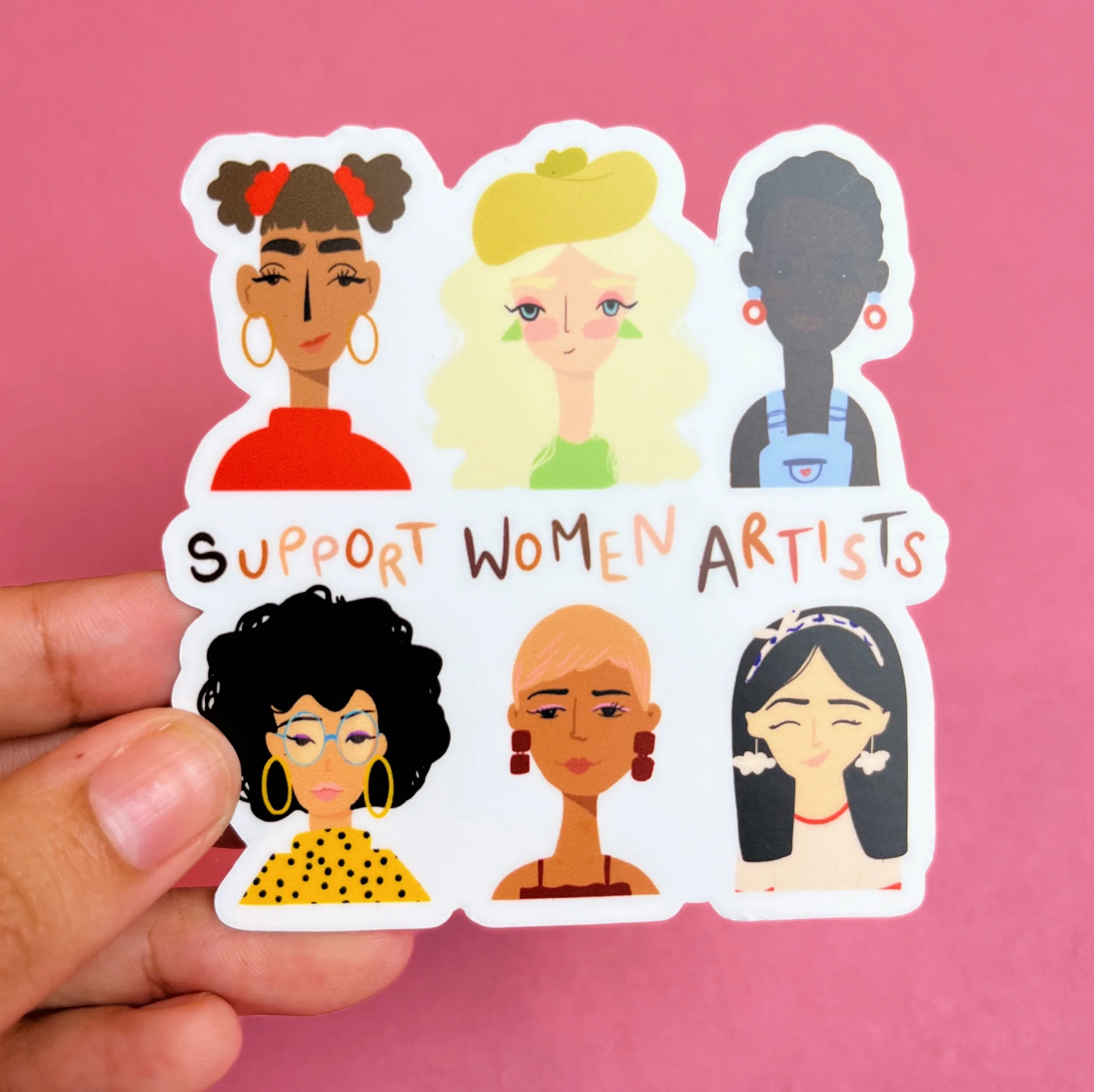 Support Woman Artist