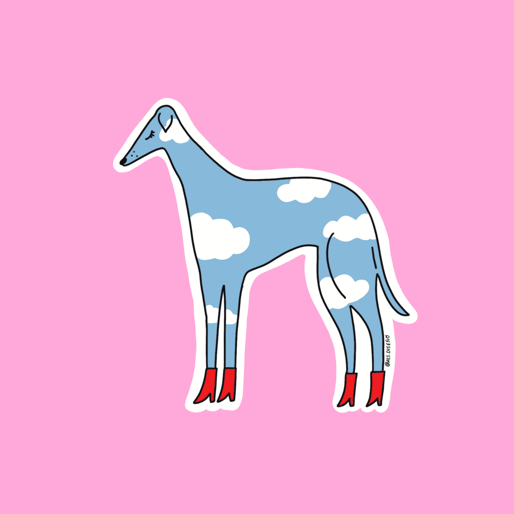 Great Dane Sticker