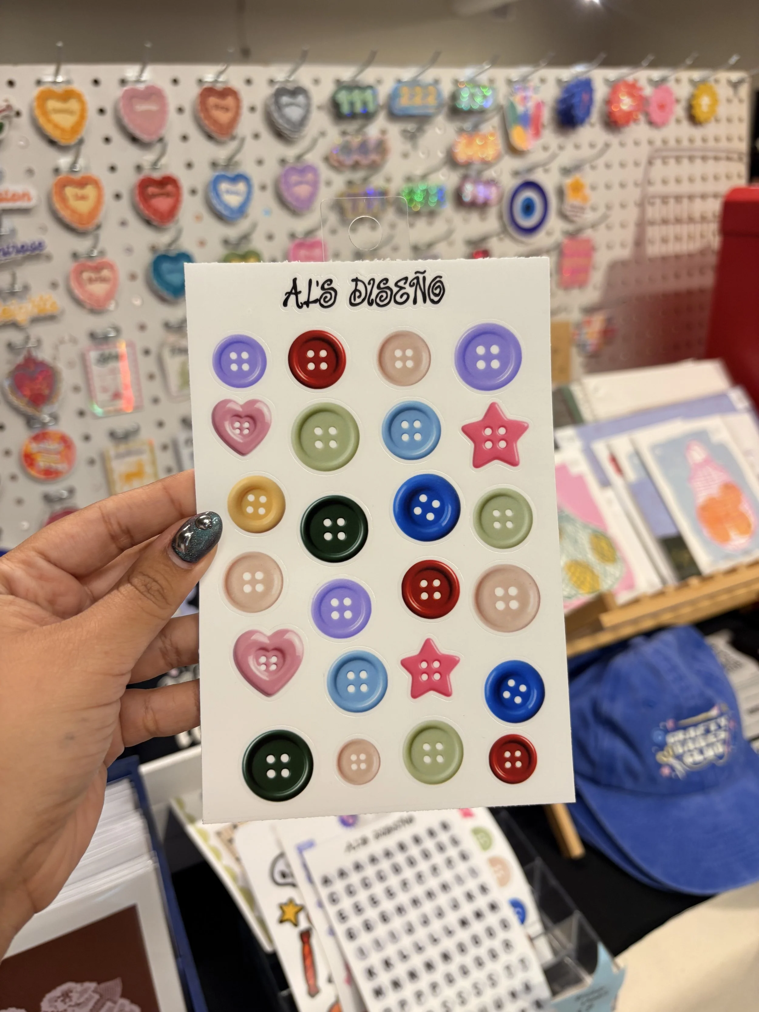 Button Sticker Sheet