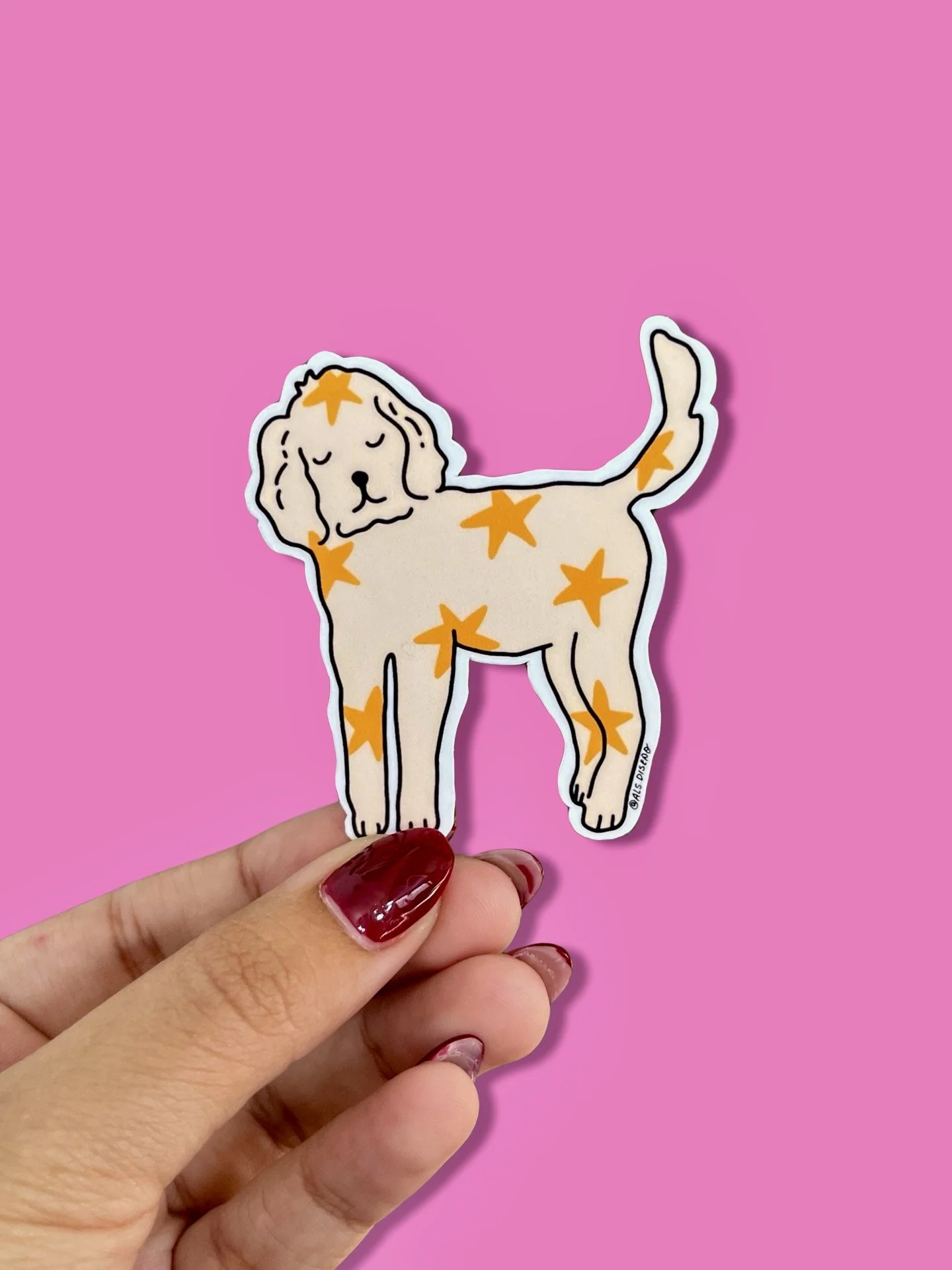 Maltese Dog Sticker