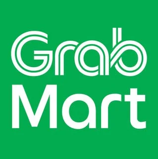 GrabMart logo on green background