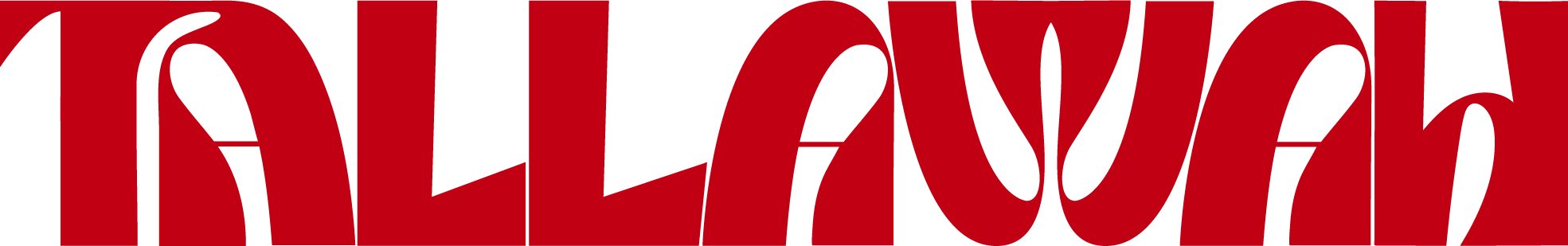 Close-up of a red and black sport logo spelling out "DILLON".