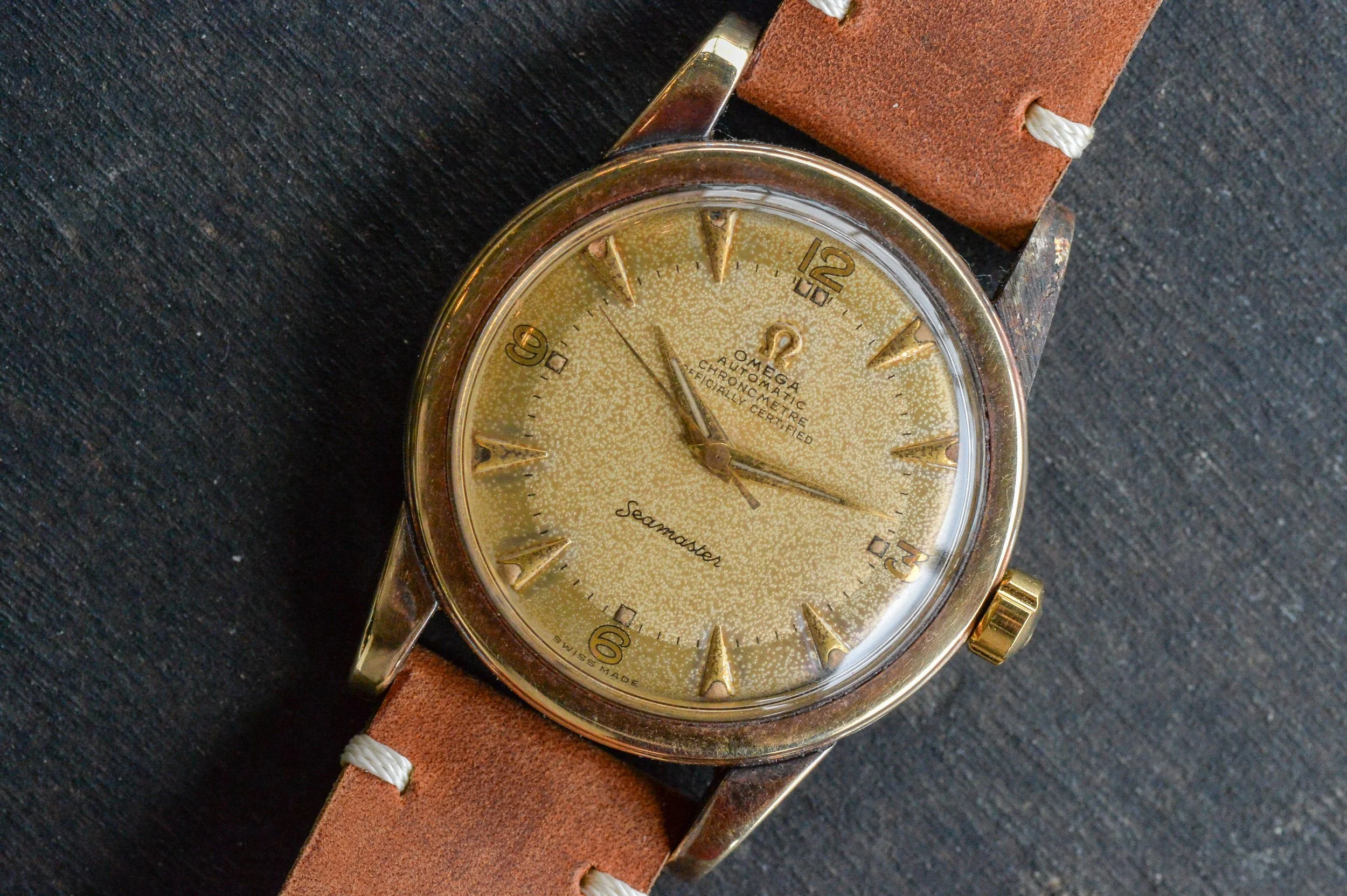 1947's Vintage Omega Seamaster Chronometre Ref. 2577-6 (Pre-Constellation)