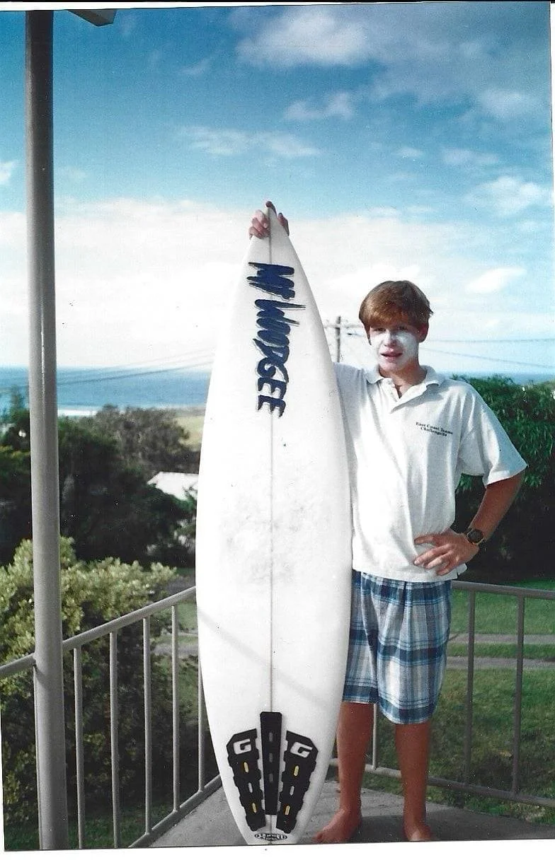 Dave Simons on the island in the early days of his connection to the Telo Islands.