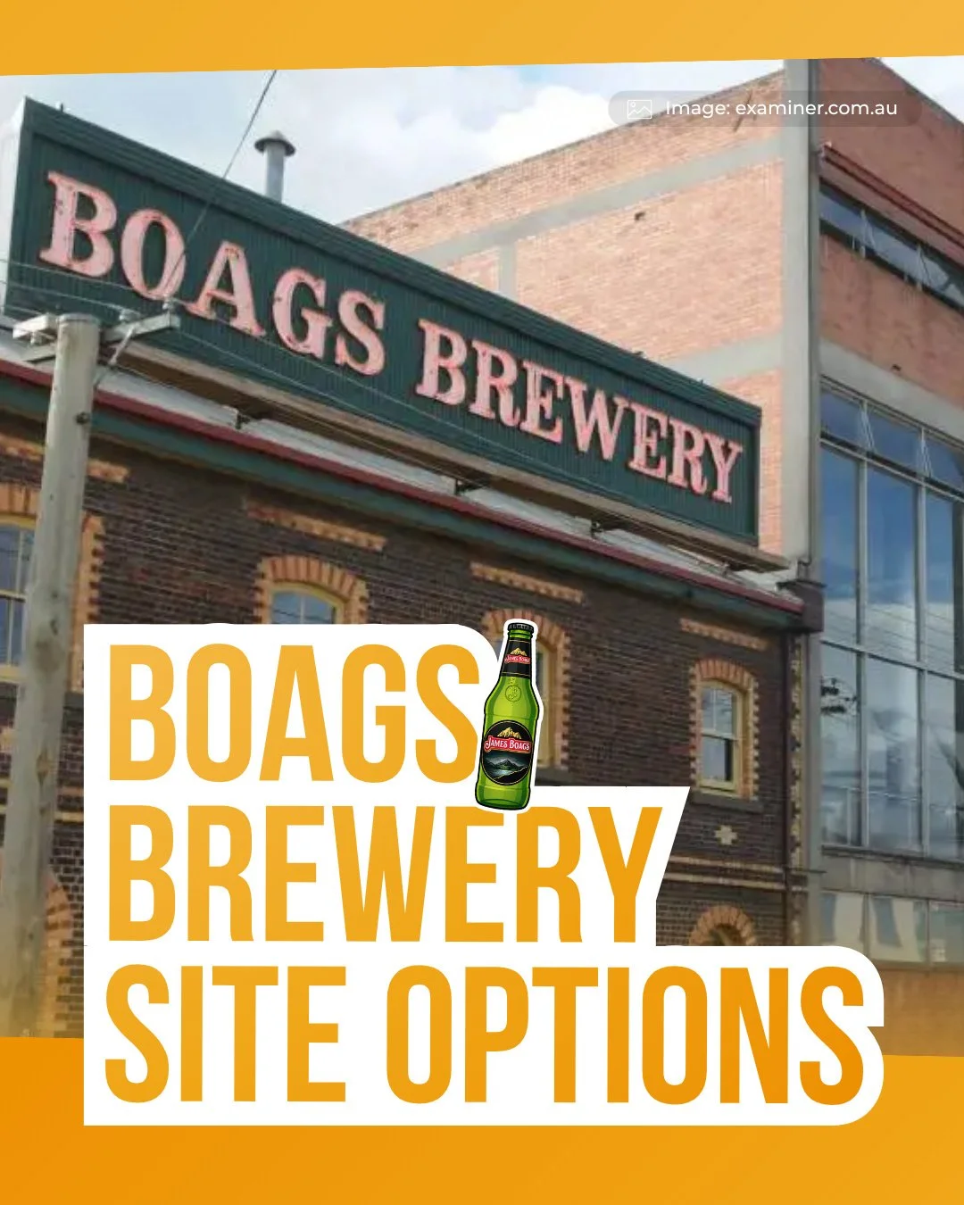 I&rsquo;d love to see Boags stay in Launceston.
⠀
A green can is my beer of choice, and I&rsquo;ve always believed Boags makes the best beer in the world. Am I biased? Not at all. I&rsquo;ve tried plenty of others and, if I&rsquo;m honest&hellip; the