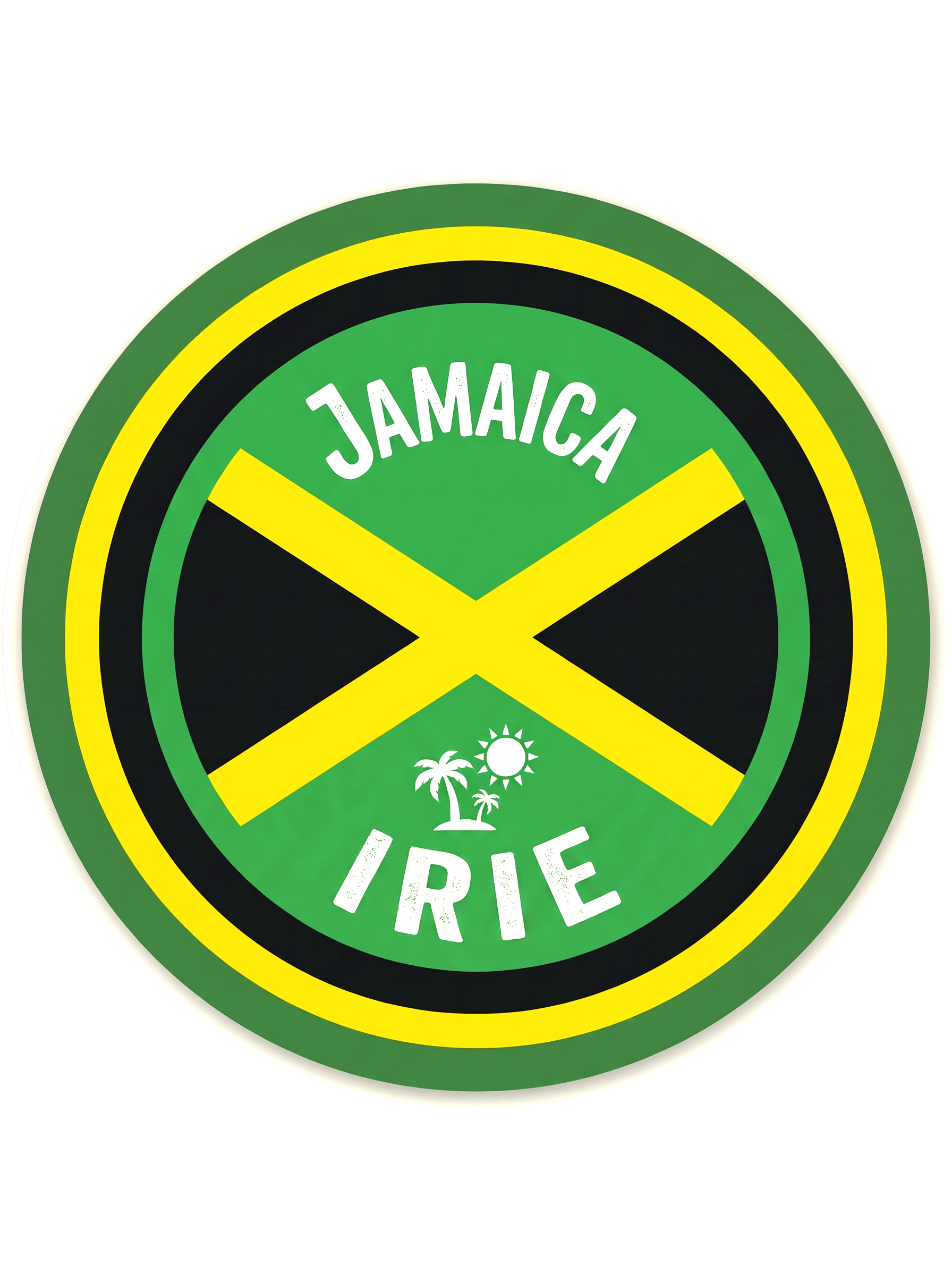Jamaica Irie Sticker
