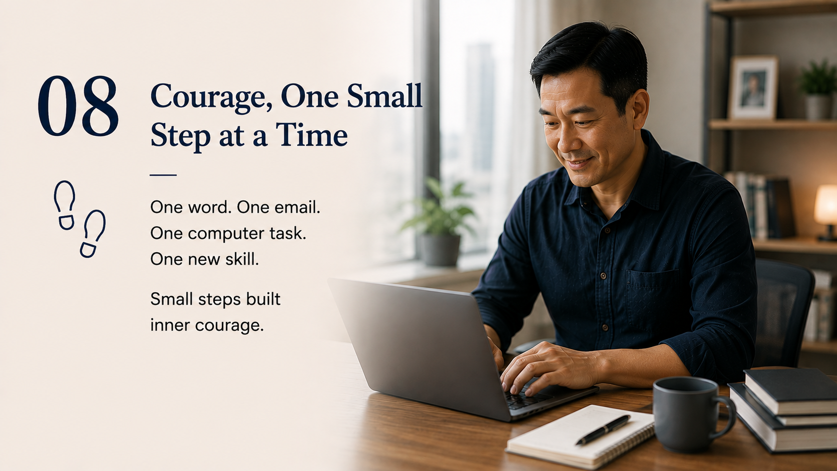 8 - Courage, One Small Step at a Time