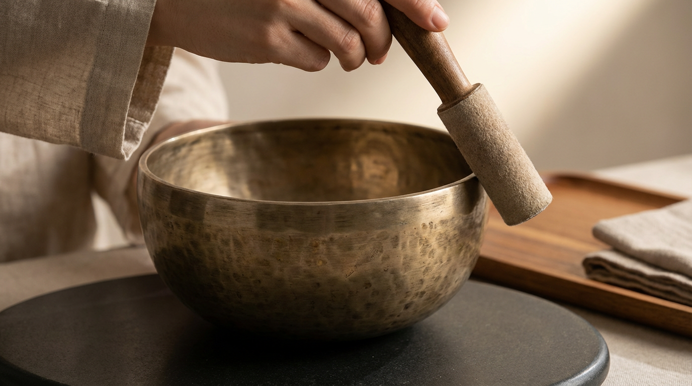 Hand-Hammered Singing Bowl