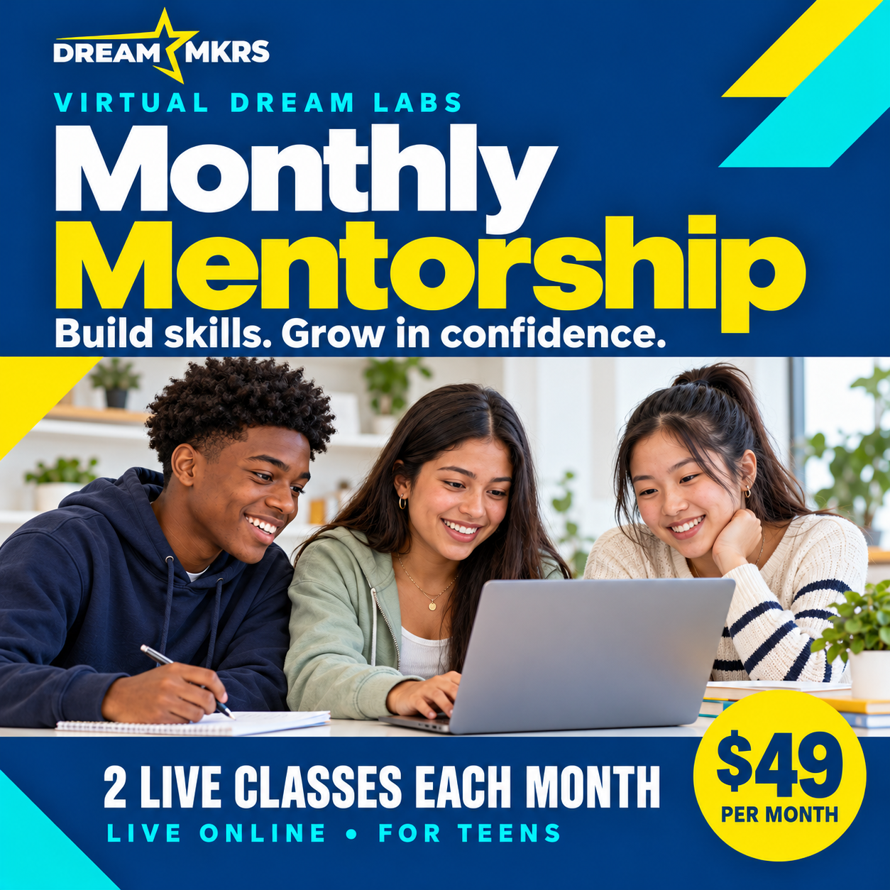 Monthly mentorship for teen creators.png