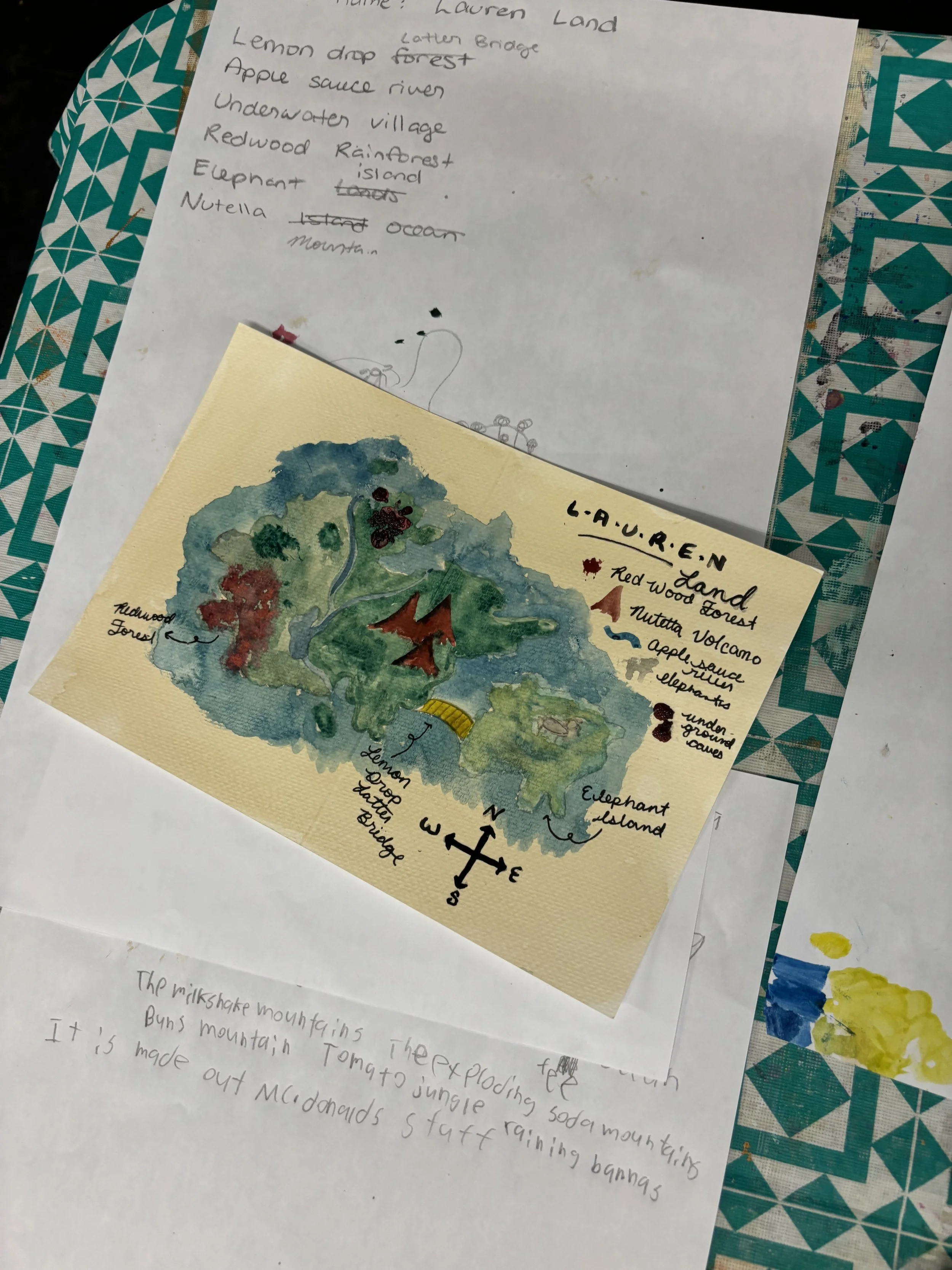 Tett Summer Camp (Making Maps from Imagination)