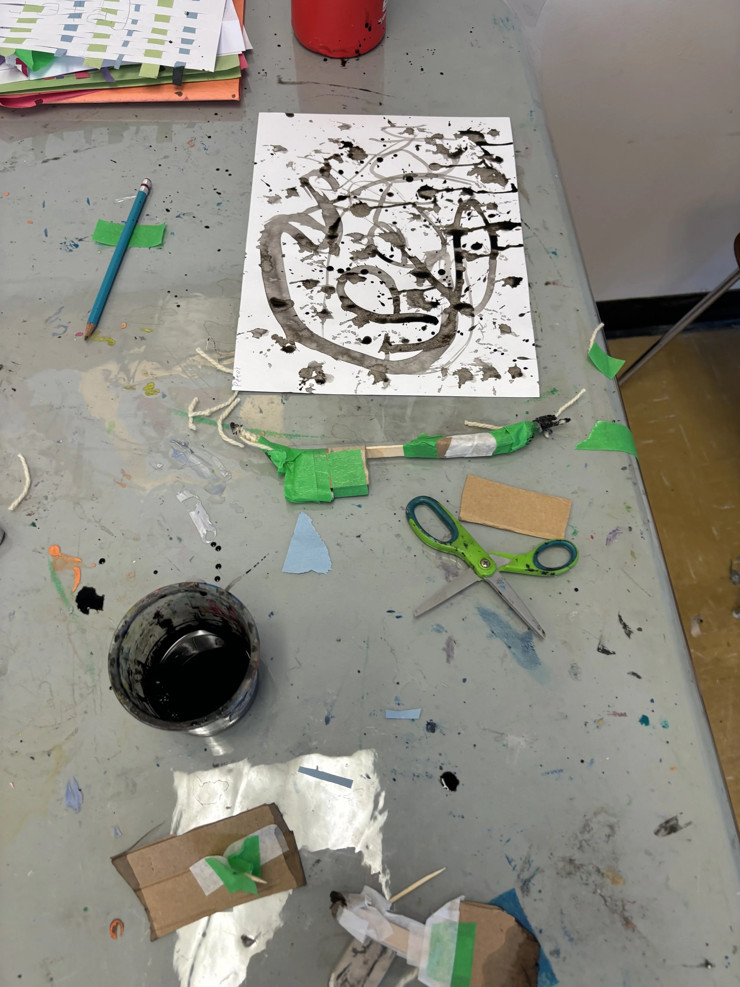 Agnes Summer Art Camp (DIY Paint Brush)