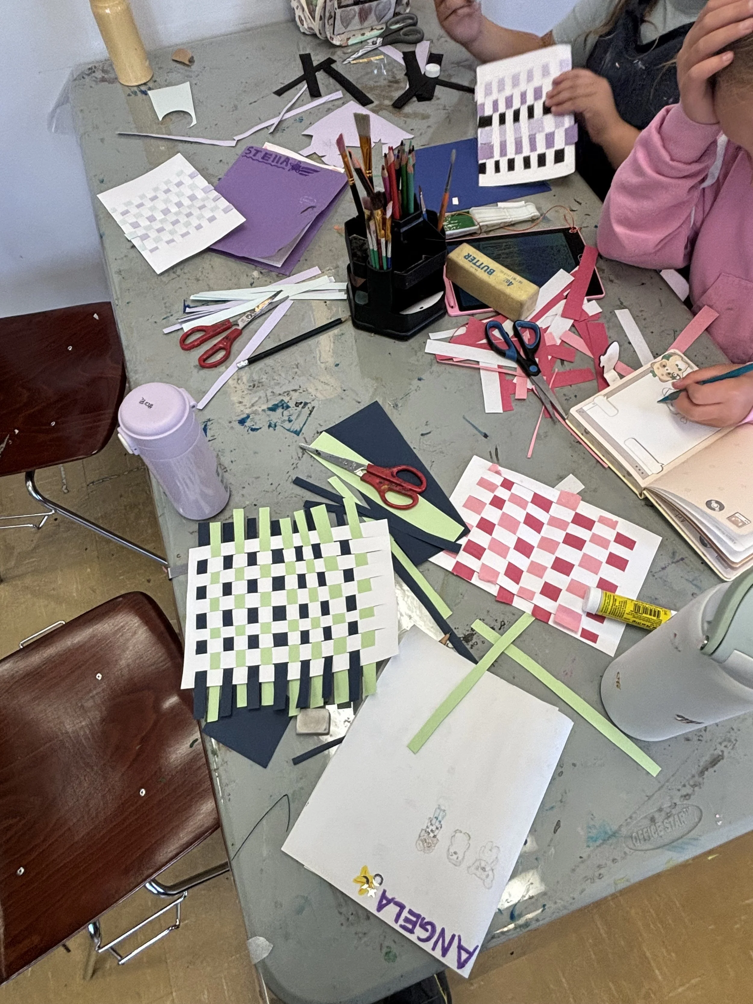 Agnes Summer Art Camp (Paper Weaving)