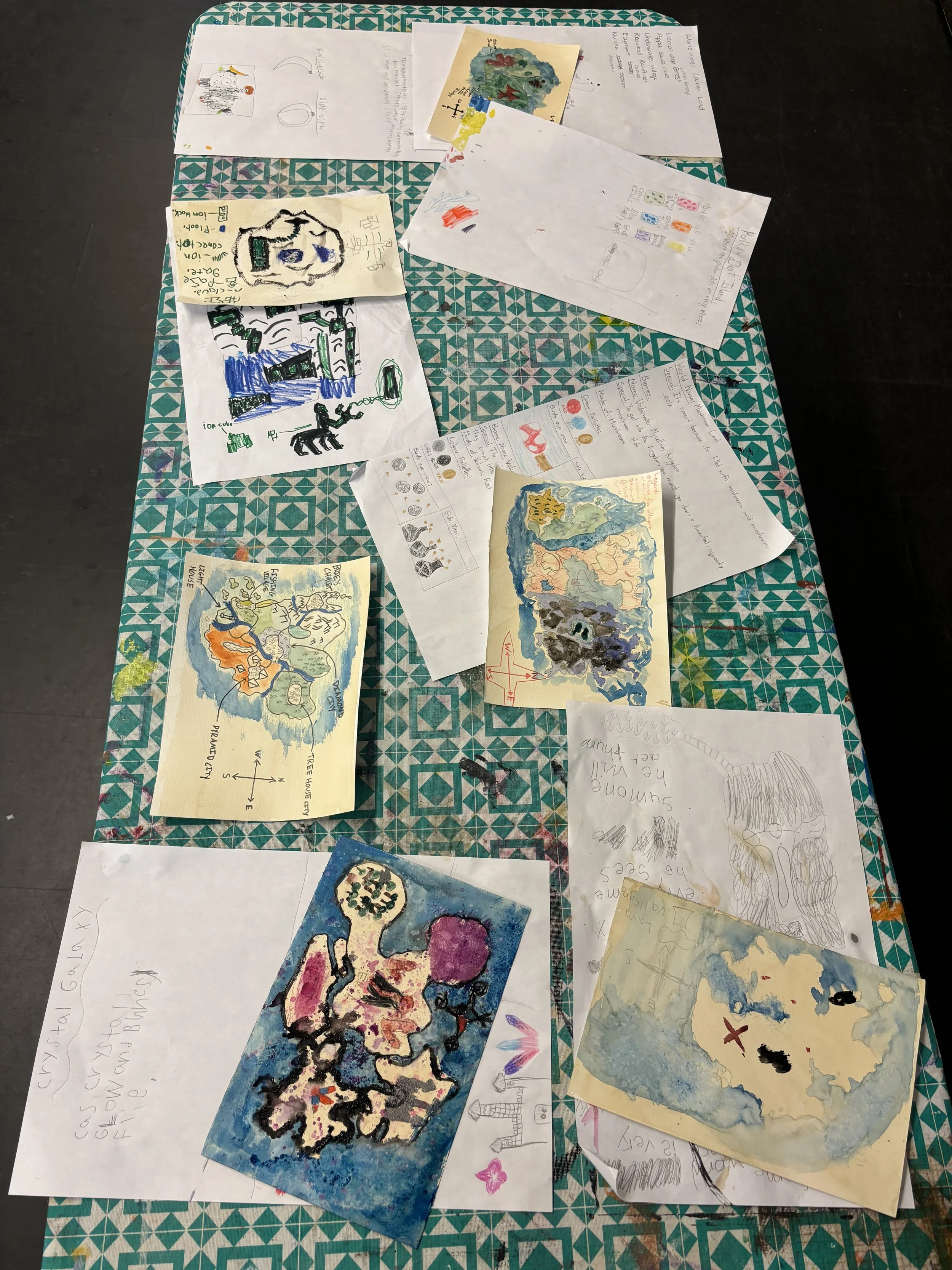 Tett Summer Camp (Making Maps from Imagination)