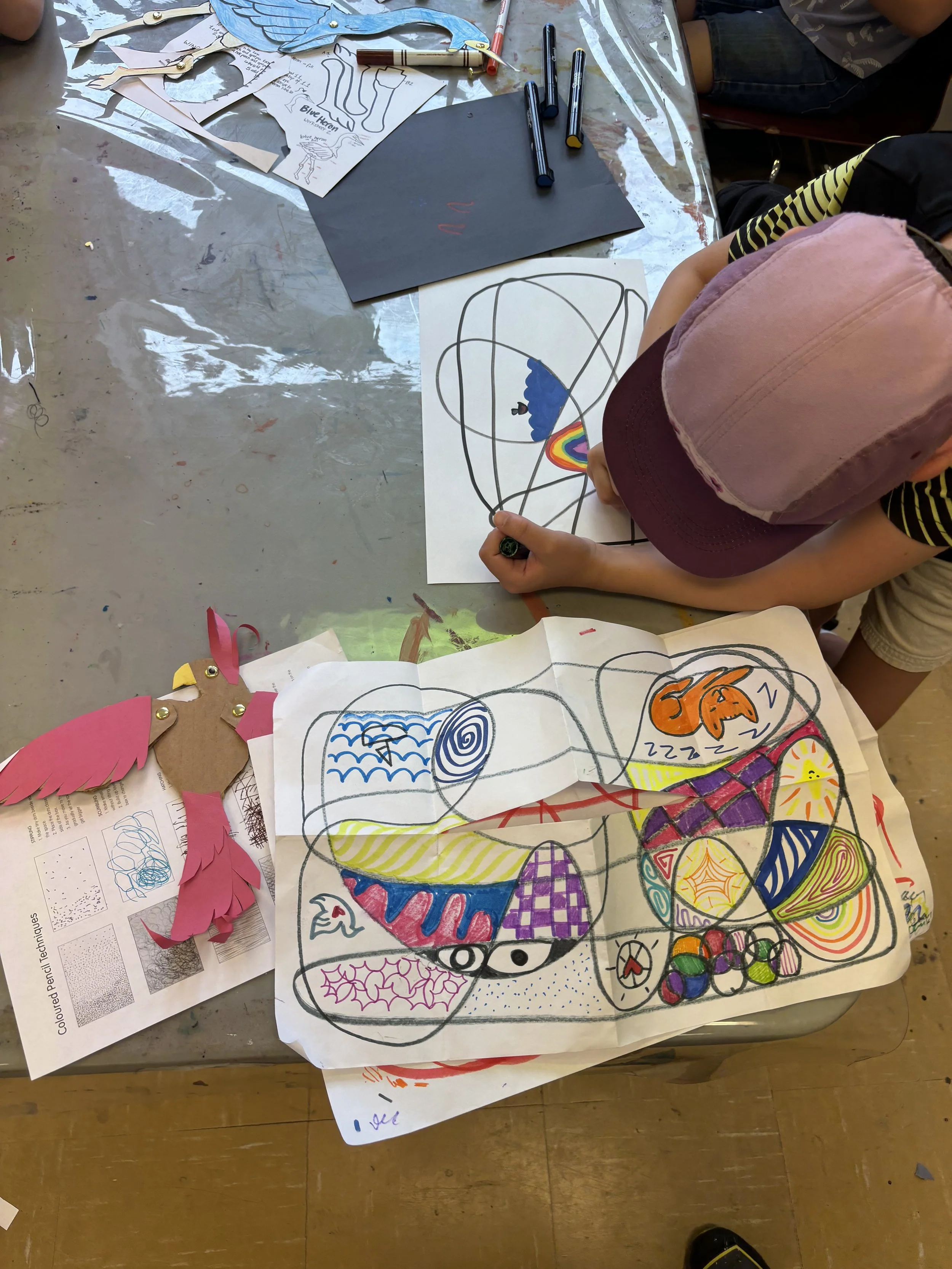 Agnes Summer Art Camp (Abstract Zines)